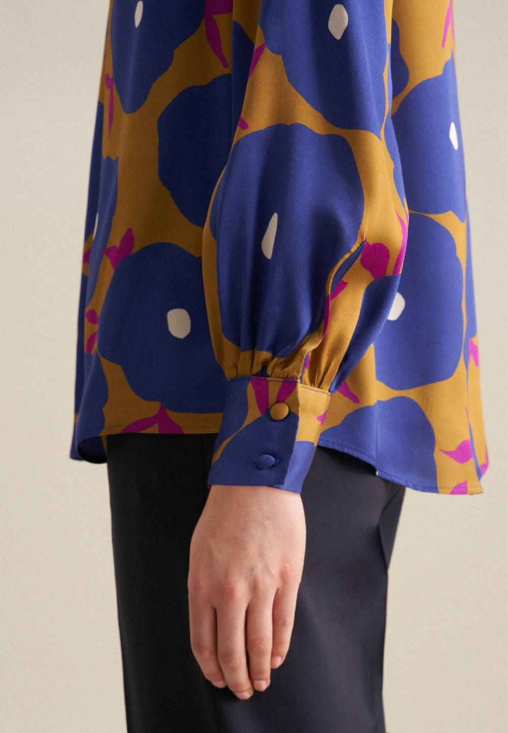 Studio Seidensticker Satin Shirtbluse Hotsell