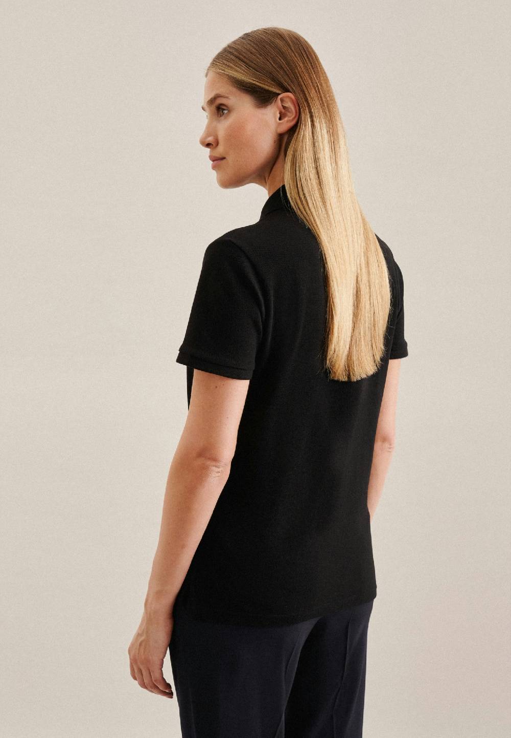 Studio Seidensticker Kragen Polo Shirt Regular Bestseller