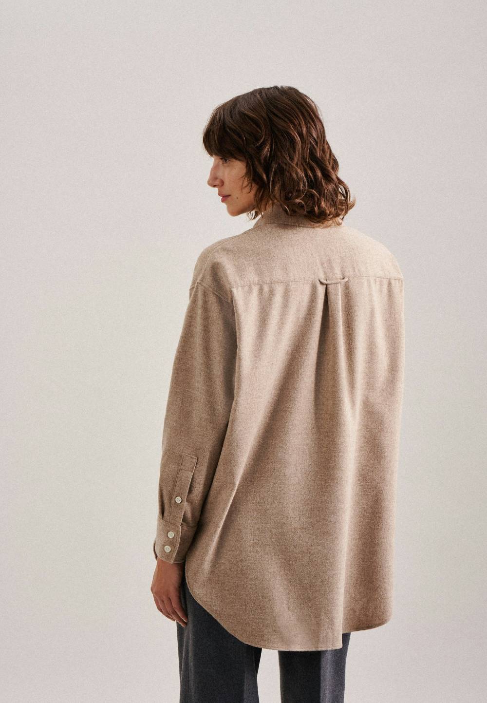 Studio Seidensticker Flanell Longbluse Tägliche Deals