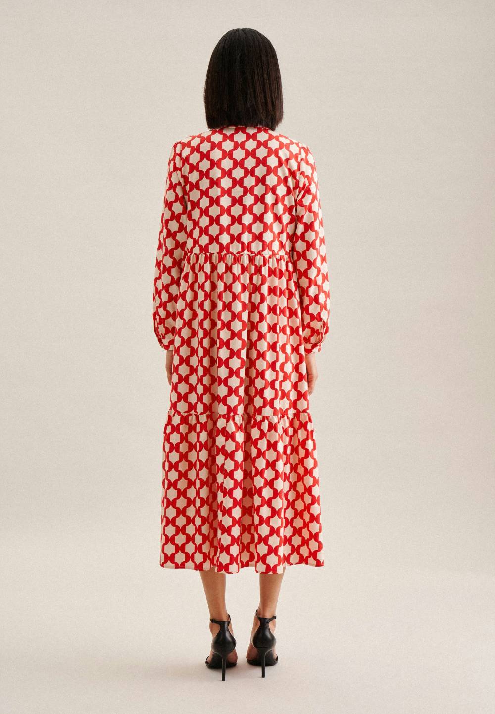 Studio Seidensticker Satin Maxi Kleid 50% Rabatt mit kostenlosem Versand